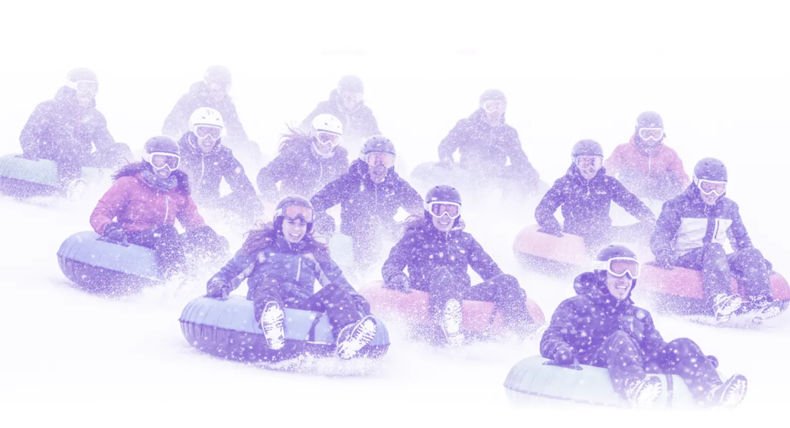 Fondo personas esquiando